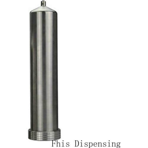 500cc Corrosion Resistant Stainless Steel Cones Metal Dispensing Syringe Steel Cones Threaded Luer Lock Taper