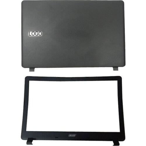 New For Acer Aspire ES1-533 ES1-572 ES1-523 ES1-532 ES1-532G Series Laptop LCD Back Cover Front Bezel LCD Hinges A B Case Black