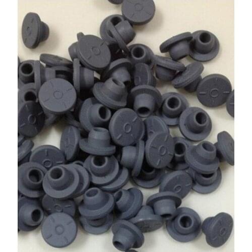 1000pcs/lot 13mm Butyl Rubber Stopper Plug For Medical Glass Bottle Vials Rubber Sealing Injection Vials Stopper