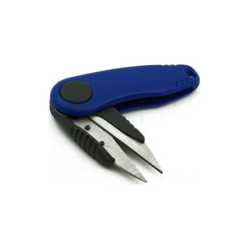 Foldaway Pliers Cutter Cutting Fishing Line Braid Fish Tool Retractable Scissor