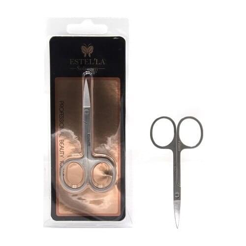 Solingen Eyebrow and Mustache Scissors Eyebrow trimmer scissors comb facial hair lift care shaping cosmetic makeup accessories