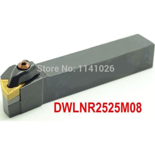 1PCS DWLNR2525M08 CNC Turning Lathe Machine Tools Lathe Cutting Tools 95 degrees External Turning Tool Holder 25*25*150mm