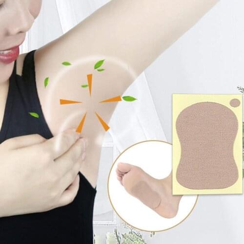 2Pcs Unisex Disposable Armpit Sweat Absorbent Pad Anti Perspiration Sticker safe skin friendly