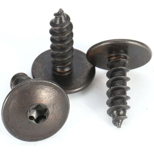 50x Car Front Engine Cover Undertray Wheel Arch Torx Screw For Golf N90974701 Direct Replacement Car Clips