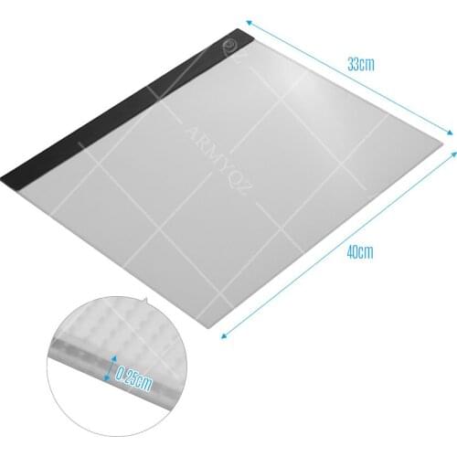A3 led light pad diamond painting, USB Powered Light Board Kit, Digital Graphics Tablet for Drawing Pad Art Painting board