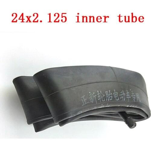 Lightning shipment HOT SALE 2 pcs 24x2.125 Butyl inner tube for Mountain bike E-bike Youth bicycle 20x1.95 24*2.125 tire