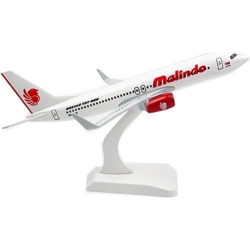 20cm Aircraft Malindo Air Boeing 737 B737 Alloy Plane Model Toys Decoration Children Kids Gift for Collection