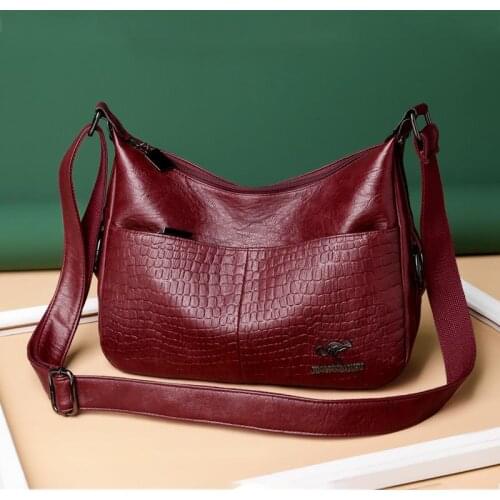 New Fashion Soft Leather bags women shoulder Bags Luxury Handbags Women Bag Designer Crossbody Bags for Women 2021 Messenger Bag