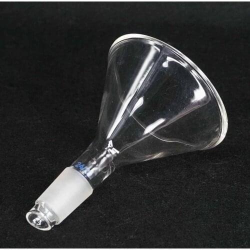 100mm Diameter 19/26 24/29 29/32 Ground Joint Glass Conical Funnel Heavy Wall Lab Chemistry Laboratory Filter Glassware