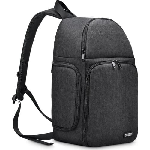 Caden Camera Sling Shoulder Bag Cross Body digital camera Case Waterproof Soft Pad Men Women Small Bags for Canon Nikon DSLR