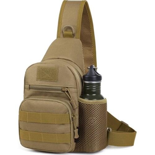 Tactical Chest Bag Army Military Molle EDC Shoulder Bag Outdoor Camping Hiking Travel Trekking Hunting Climbing Backpack