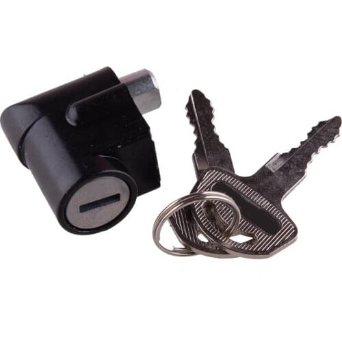High Reliability Stainless Steel Motorcycle Steering Lock with Two Keys 2 Position switch Fit for Suzuki GN125 Accessories