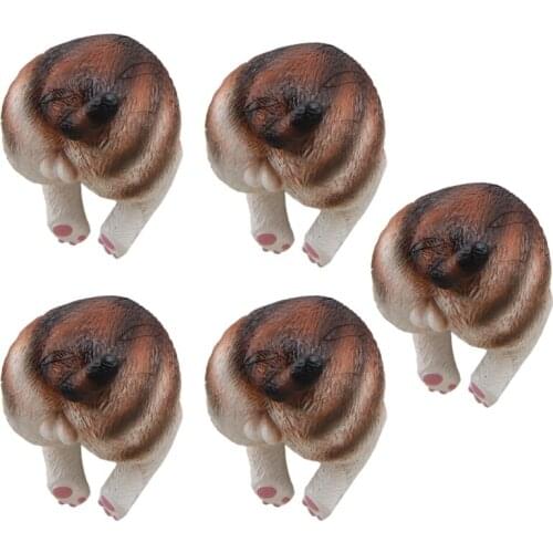 5Pcs Cat Butt Fridge Magnet Refrigerator Magnet Cat for Whiteboard Decoration 4.2X3.4cm Cat Butt Fridge Magnets