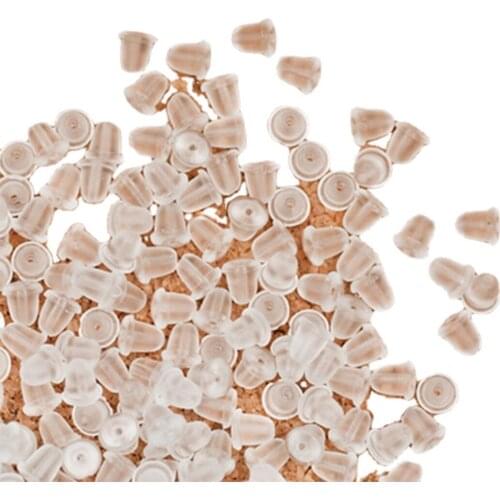 White Transparent Bullet/Plum Shape Handmade Ornament Making Accessories Factory Wholesale Plastic Ear Plug resin mold