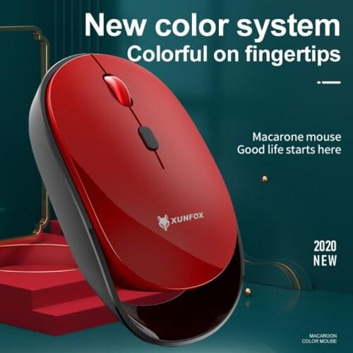 Wireless Bluetooth-compatible Mouse Ergonomic Noiseless Mouse Dual Model Ultra Thin Mini 6 Button Mice for Gamer PC Laptop