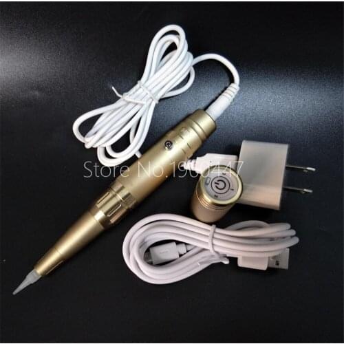 35000R Wireless battery permanent makeup machine eyebrow manual tattoo gun pen for 3d lips eyebrow eyeliner import motor