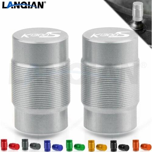 For BMW K1300S Motorcycle Aluminum Wheel Tire Valve Stem Caps Airtight Covers K 1300 S 2009 2010 2011 2012 2013 2014 2015 2016
