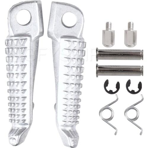 ER6N Motorcycle For Kawasaki ER6N ER6F ER6 2009 2010 KLE650 Versys 2008-2013 Z750 Z750S Motorcycle Front Footrests Foot pegs