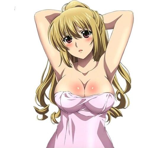 Cartoon Sexy Girl Car Stickers Car Styling Vinyl Waterproof Sunscreen Scratch-Proof Custom Printing Fashion Car Decal Kk13*10cm