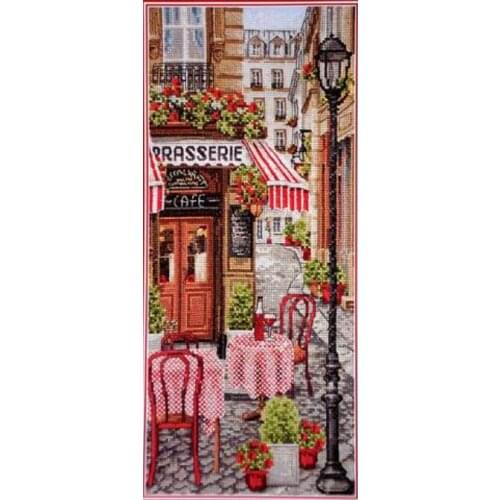 Shijiefengguan6Cross Stitch Set Chinese DIY Kit Embroidery Needlework Craft Packages Cotton Fabric Floss New Designs Embroidery