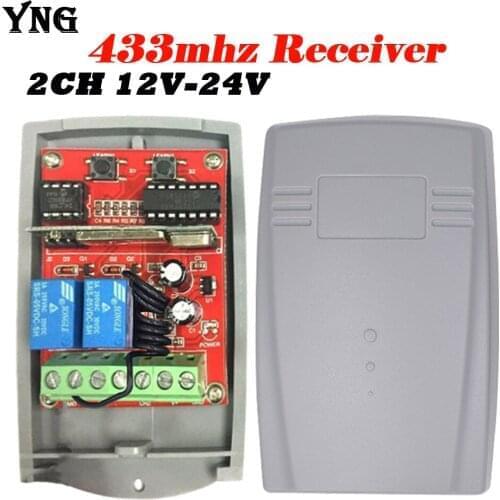 NEW DOORHAN ERREKA MOTORLINE ALUTECH AT-4 ALLMATIC DITEC CARDIN Remote Control Receiver 433mhz Universal Garage Door Receiver