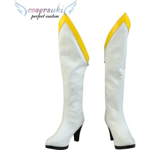Universe Cutie Honey Cosplay Shoes Boots Professional Handmade ! Perfect Custom for You