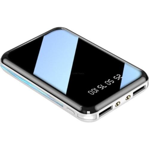 Mini Power Bank 20000mAh USB Charging Charger Portable External Battery Pack For Xiaomi Mi 8 IPhone 11 Pro Samsung S8 Poverbank