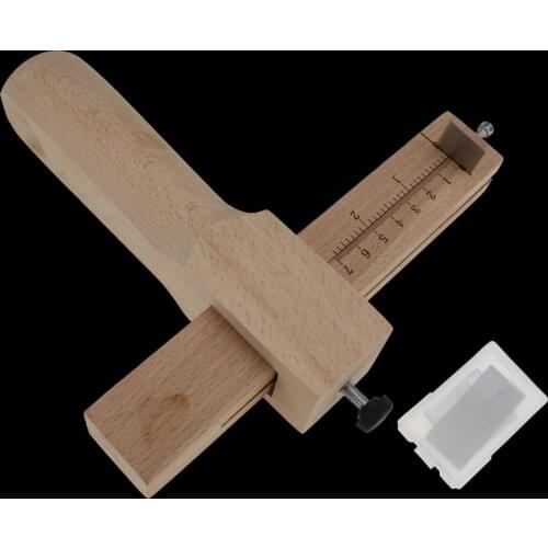 Professional Wood Adjustable Strip and Strap Cutter Craft Tool Leather Hand Cutting Tools DIY Belt Cutting Tools New
