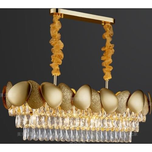 Modern LED Crystal Ceiling Lights Art Indoor Lighting For Kitchen Bar Living room Dining room Lights Nordic Ceiling Lamps Led