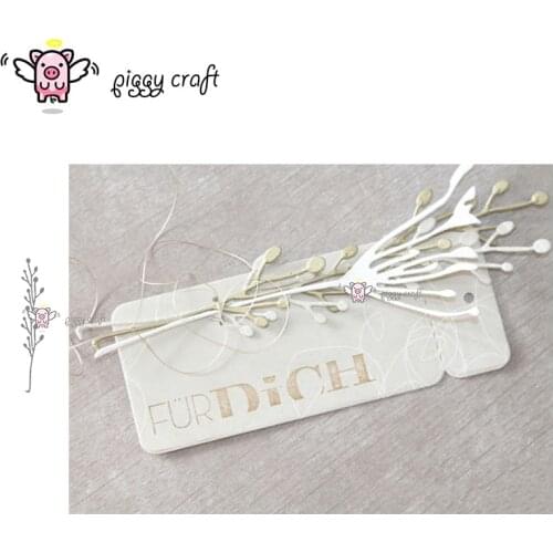 Piggy Craft metal cutting dies cut die mold Fruit branch leaves Scrapbook paper craft album card punch knife art cutter die
