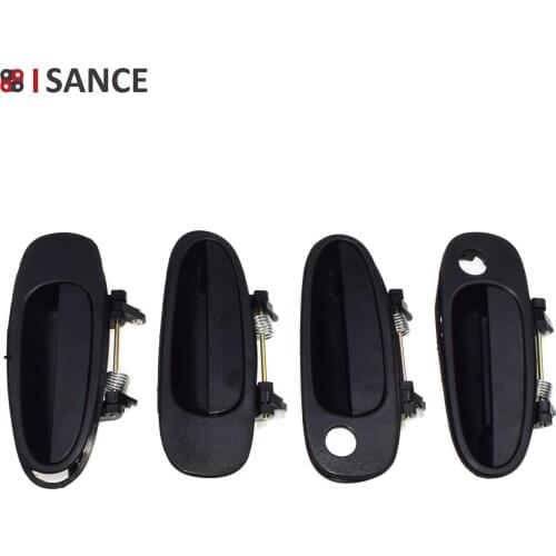 ISANCE Outside Door Handle Front Rear Left Right 69220-12170 69240-12140 For Toyota Corolla Geo Prizm 1993 1994 1995 1996 1997