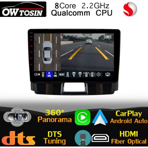 Qualcomm 8Core Android For Toyota Corolla Axio Fielder E160 2012-2021 Car Multimedia 360 Camera DTS HDMI Radio GPS Auto CarPlay