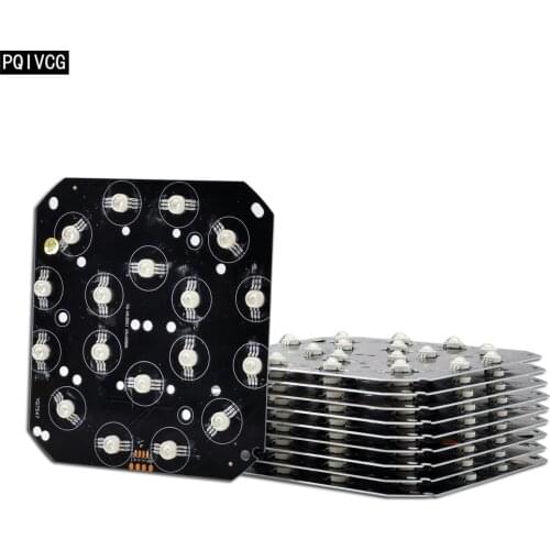10 pieces / 18x3w RGB 3in1 Led Par light dedicated led board 12V Led light board