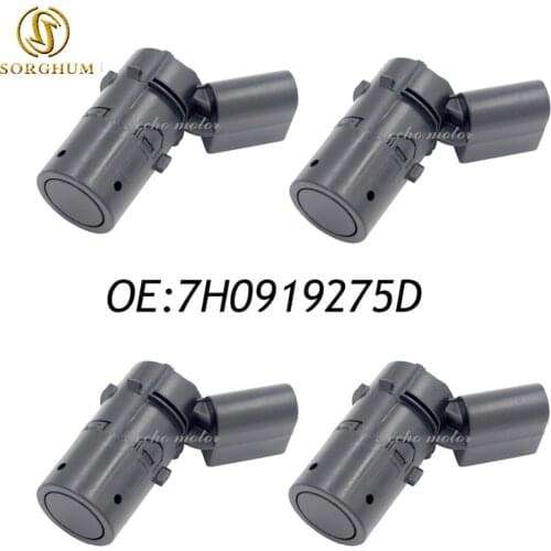 4PCS New High Quality PARKING SENSOR PDC Fits for AUDI A3 A4 A6 A8 RS4 S4 S6 OEM 7H0919275D 4B0919275F 7H0919275A/F