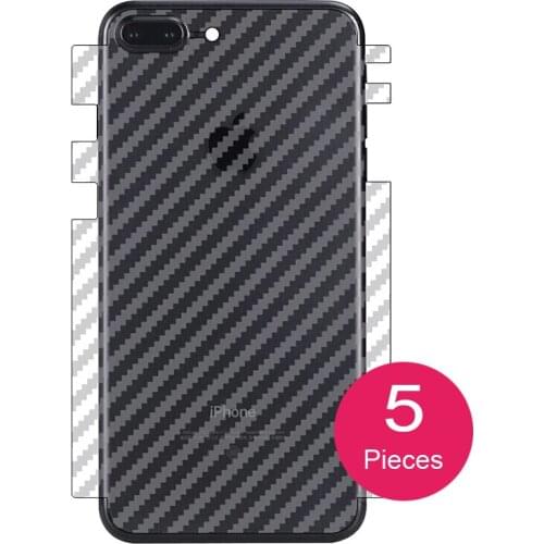 Magtim 5PCS Anti-Scratch Carbon Fiber Back Screen For iPhone XS MAX 7 8 PLUS 6s Back Cover Protective Film For iPhone 11 Pro Max