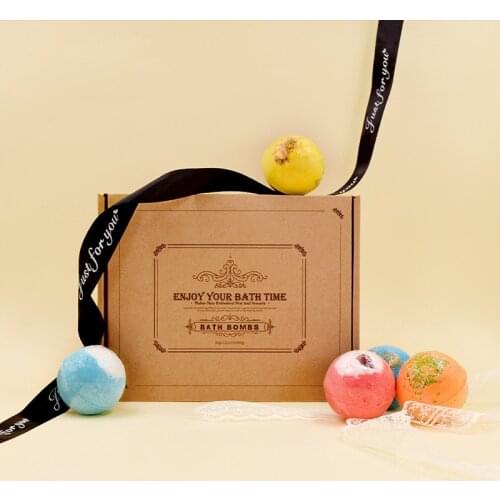 Bath essential oil bomb bath salt gift box 12 packs, skin moisturizing suitable for bubble baths and spa bathtubs handmade gifts