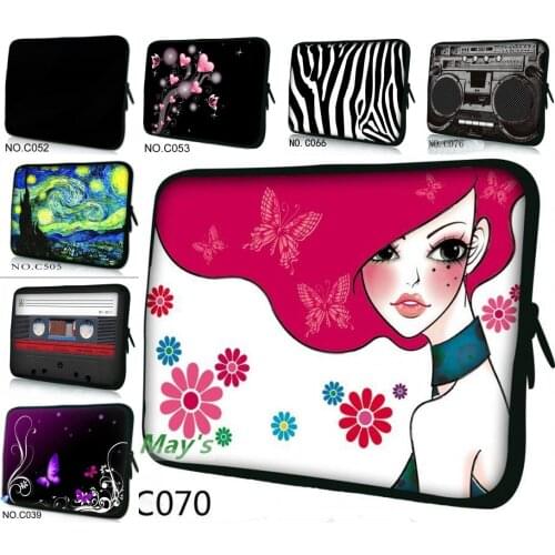 11 12 13 14 15 15.6 inch Laptop Sleeve case For Macbook Air Pro Ultra-book Notebook computer Soft Plush lining Zipper Bag