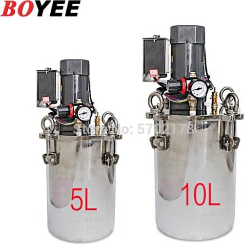 Pressure barrel automatic mixing glue pressure barrel stainless steel pressure tank