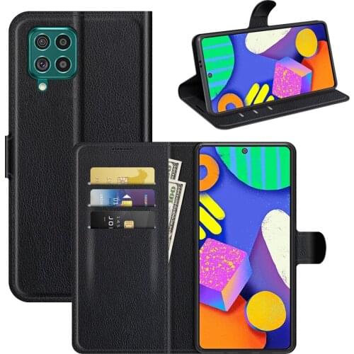 For Samsung Galaxy F62 Case Flip Cases For Samsung Galaxy M62 High Quality Leather Stand Cover With Card Holder