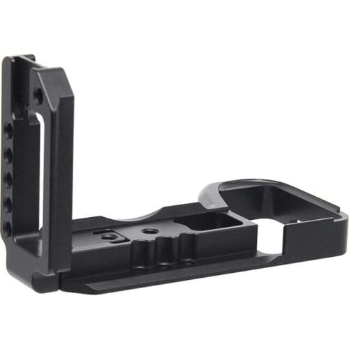 L Type Quick Release Plate for Sony A6600 Camera with Double Aka Port Aluminium Alloy Pro Plate for Sony A6600