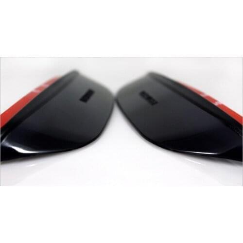 2 pieces car rearview mirror rainproof blades car back mirror eyebrow rain cover for AUDI for A6L A4L 09-11 car styling