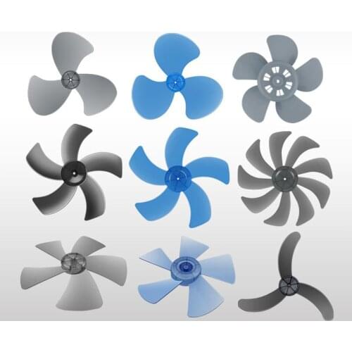 Three/Five Leaves Household Fan Blade with Nut Cover Fan Blades for Standing Pedestal Fan Table Fanner General Accessories Fans
