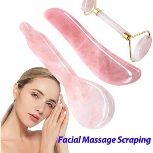 Facial massage gouache scraper Scraping Board massager for Face Gua Sha Eye Massage muscle Scraping physical Therapy accupunctur