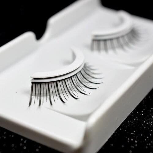 Black Nautral False Eyelashes HandMade Full Strip Lashes Eyelashes Eye Lash Extension Beauty Tools with Glue Sticker