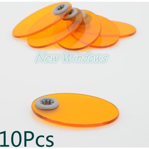 New Dental 10PCS Curing Light Lamp Shield Plate Shade Board Light Hood