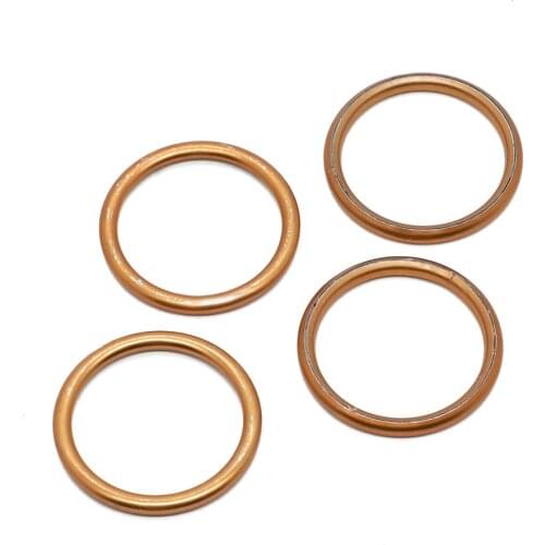 Exhaust Muffler Pipe Gasket for Yamaha Blaster 200 YFS200 1988-2006 For Honda CB700 CB750 CB900 CB1000C CB1100F