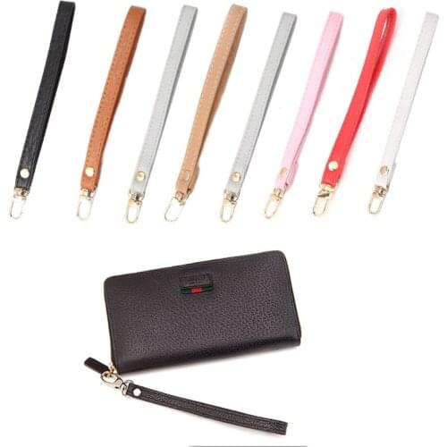 THINKTHENDO 2017 Fashion New Women Bag Replacement Wrist Strap Wristlet Purse Bag Accessories Faux Leather Clutch Bag Strap New