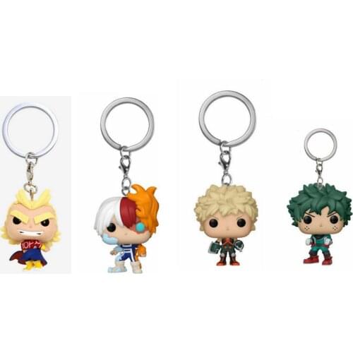 My hero keychain Vinyl Action Collection Model Children Toys