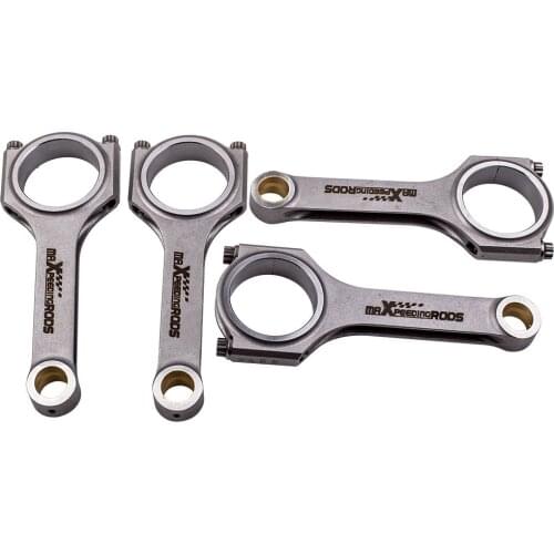 4340 Connecting Rods Con Rods for Audi A3 A4 A6 S4 TT 1.8 Turbo 19mm Genuine ARP 2000 5/16" bolts TüV Certification 800hp