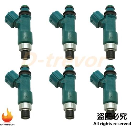 6pcs 15710-65J00 Fuel Injector for 2007-2010 Suzuki SX4 2.0L L4 4G2199 FJ1053 OEM
